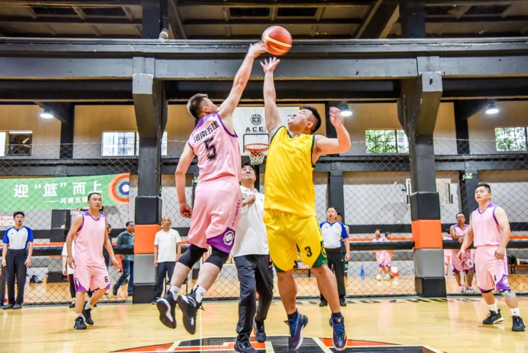 集团公司《向上吧 五建》2023年职工篮球比赛火热开赛(图8) 图片